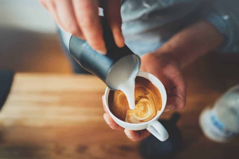 Make a Cappuccino with a Milk Frother