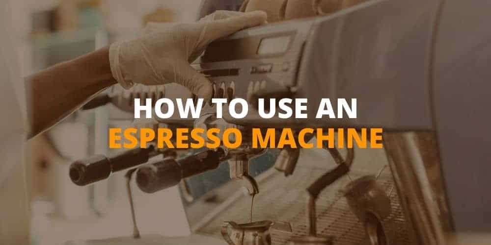 how to use an espresso machine