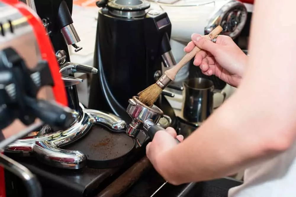 espresso machine cleaning