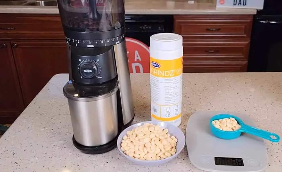how to clean oxo coffee grinder