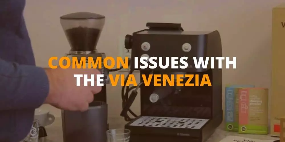 via venezia espresso machine troubleshooting