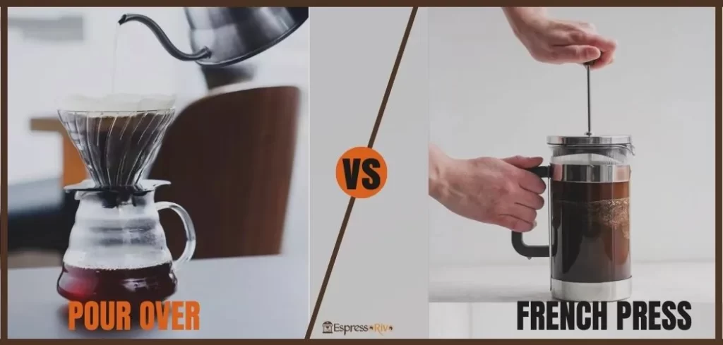 pour over vs french press coffee