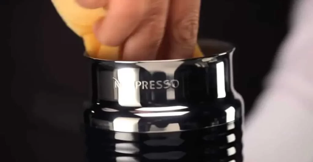 nespresso milk frother cleaning