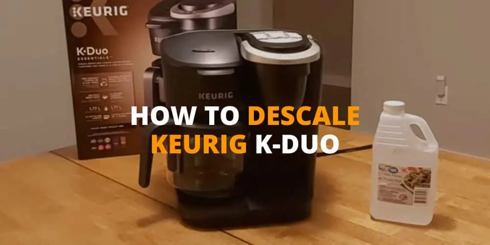 how to descale keurig k duo