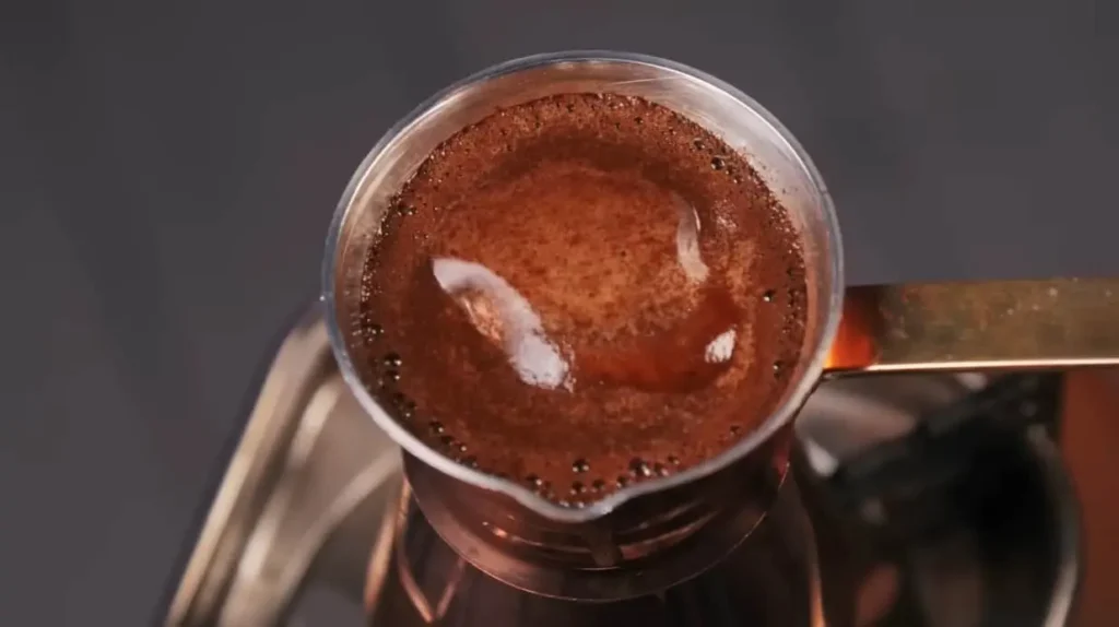 Brewing Turkish Coffee with Ibrik