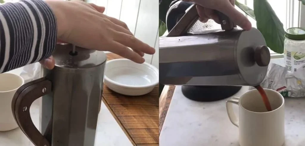 Making Bulletproof Coffee Using a French press