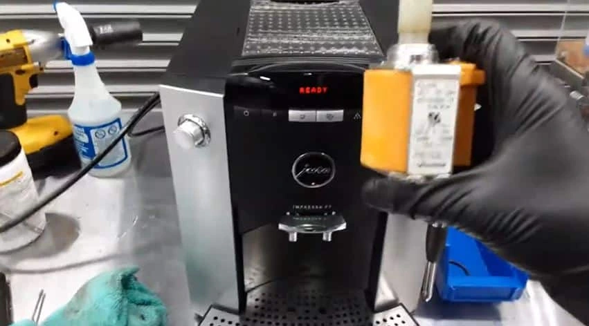 jura coffee machine water pump