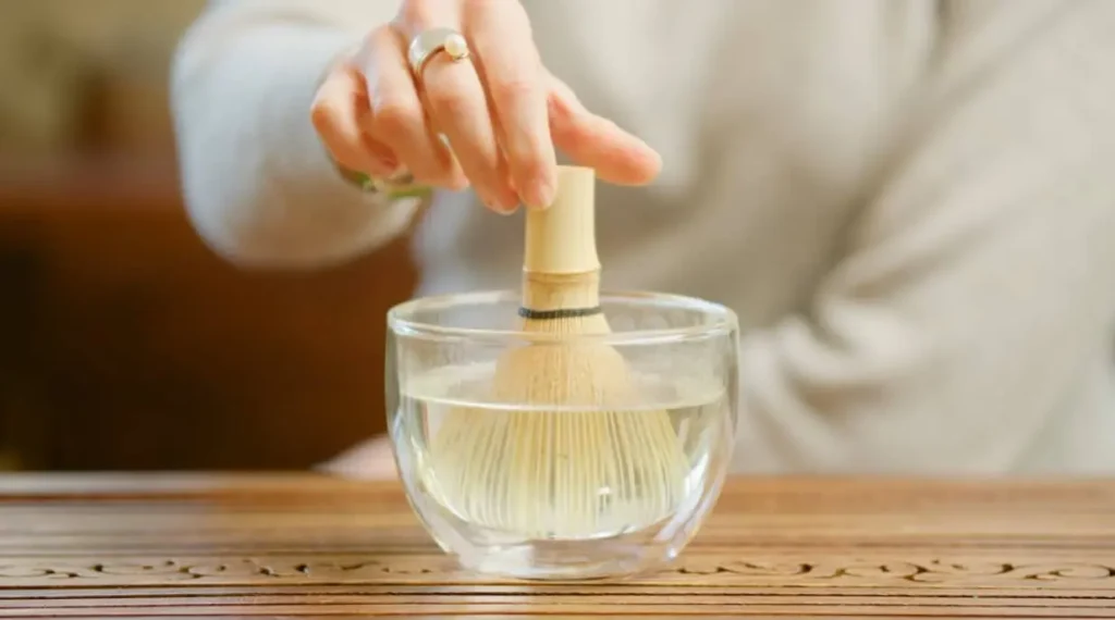 Preparing The Matcha Whisk for Use