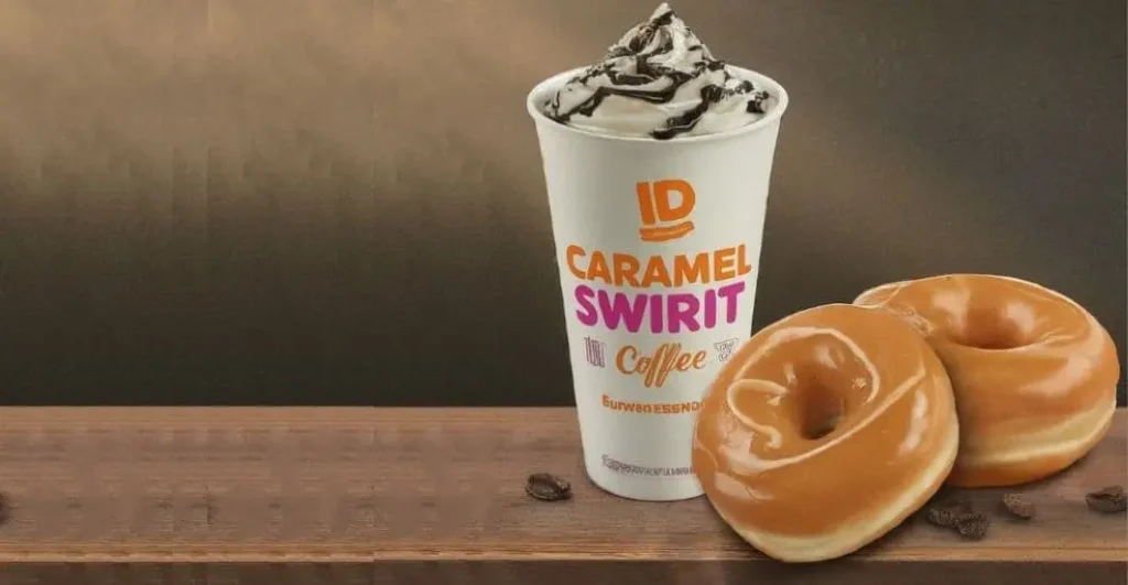 dunkin donuts Caramel Swirl Coffee