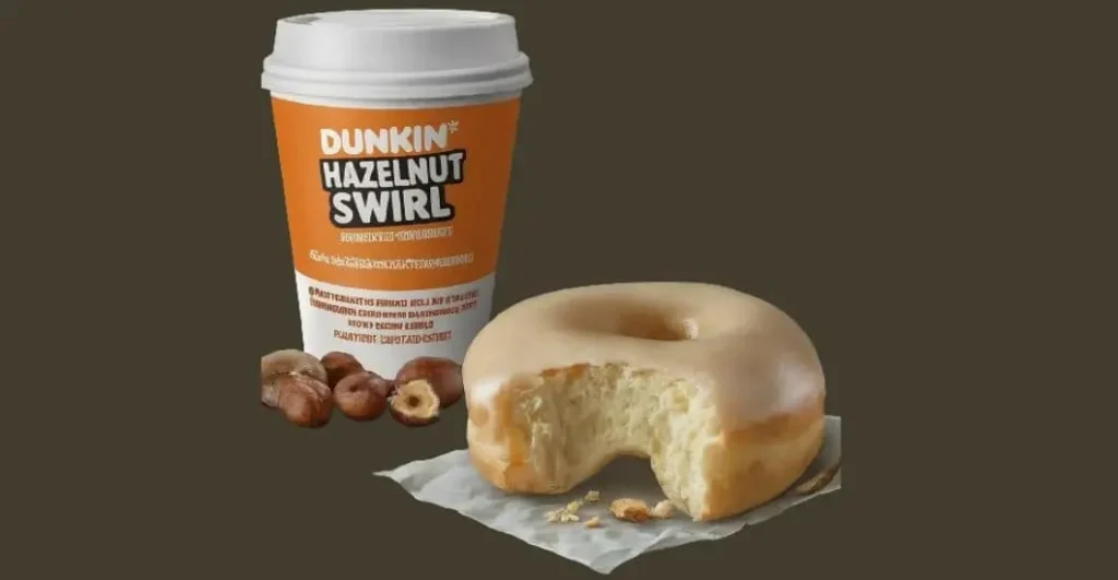 dunkin donuts Hazelnut Swirl Coffee