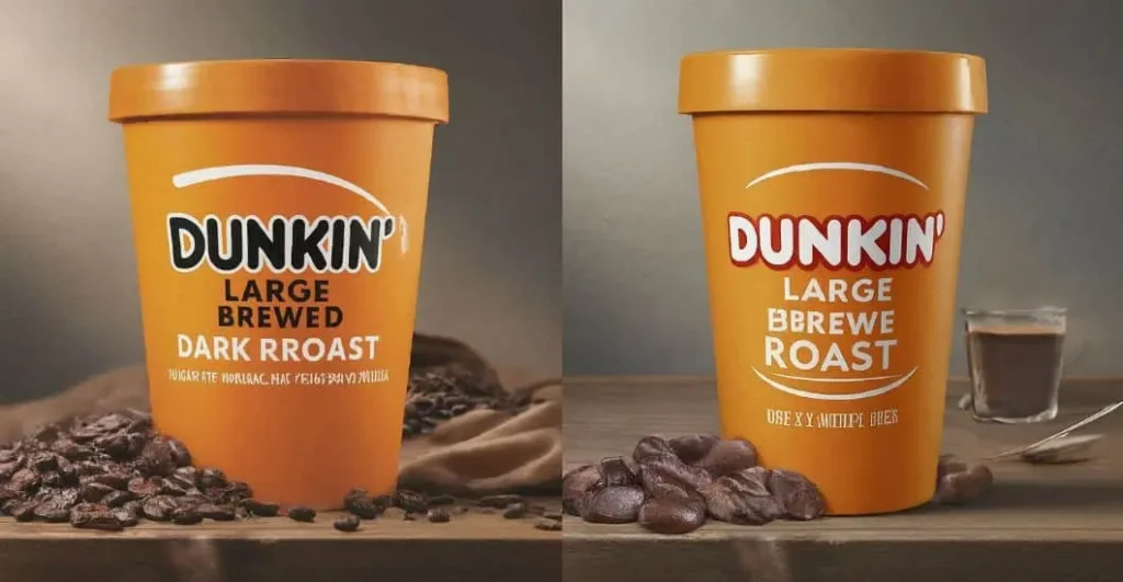 Dunkin’ Large Brewed Dark Roast