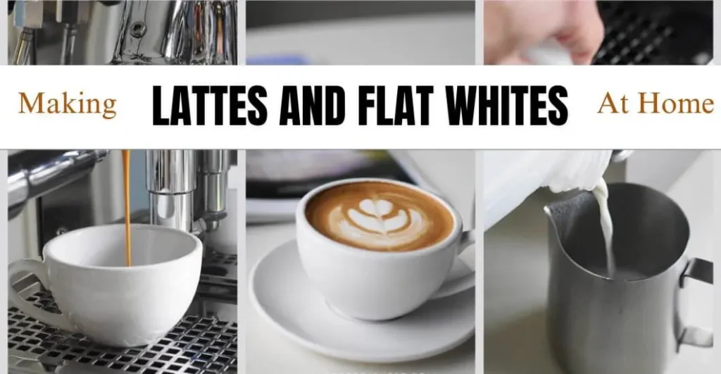 Making Lattes And Flat Whites At Home
